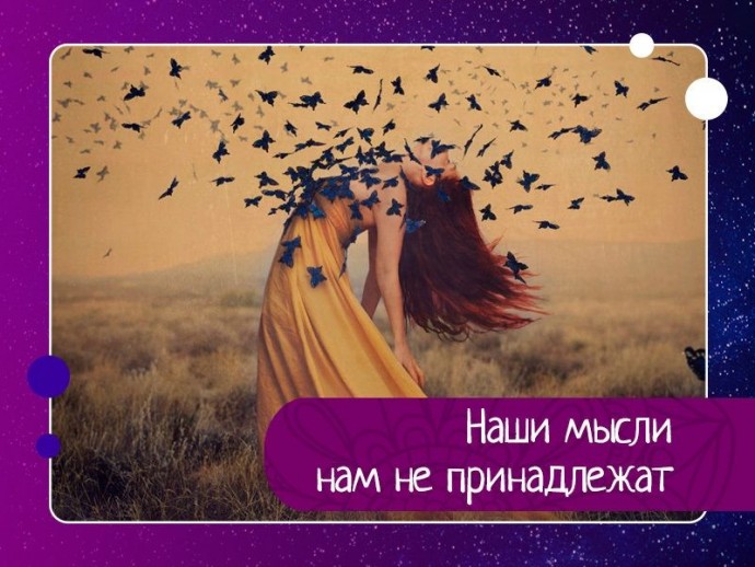 Наши мысли нам не принадлежат Наши мысли нам не принадлежат