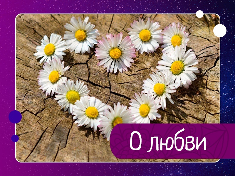 О любви О любви