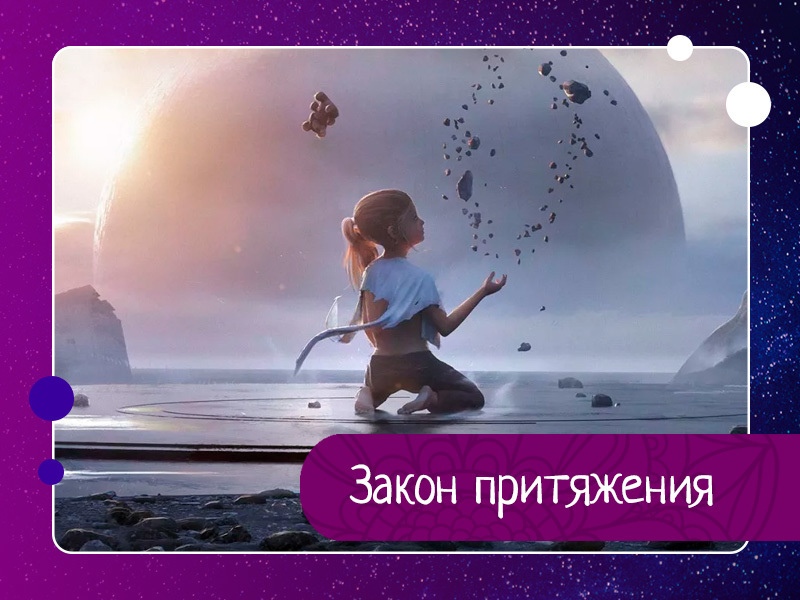 Закон притяжения Закон притяжения