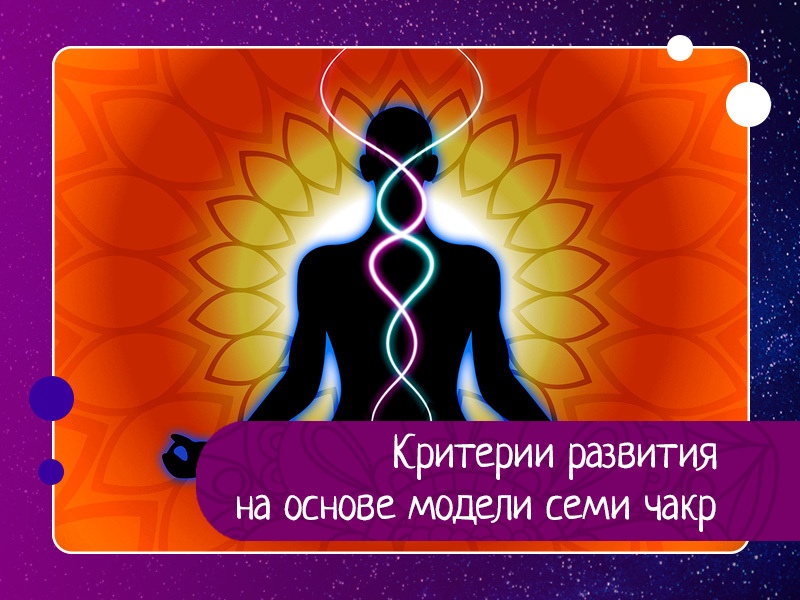 Критерии развития на основе модели семи чакр Критерии развития на основе модели семи чакр
