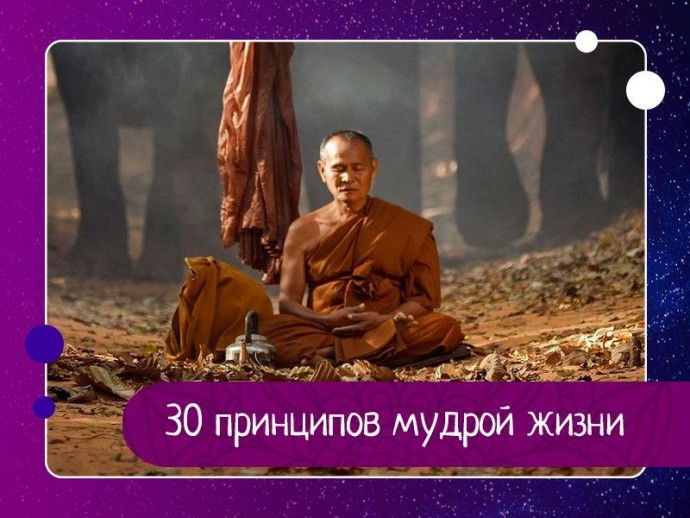 30 принципов мудрой жизни 30 принципов мудрой жизни